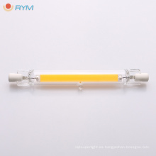 R7S 118mm 6W 600lm COB Regulable blanco cálido LED Bulbo